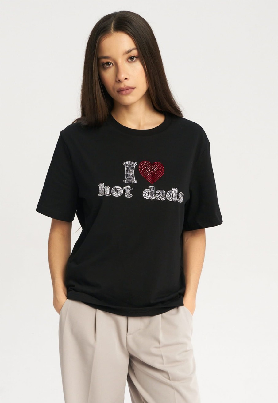 Koszulki 2005 | I <3 Hot Dads Tee (Black)