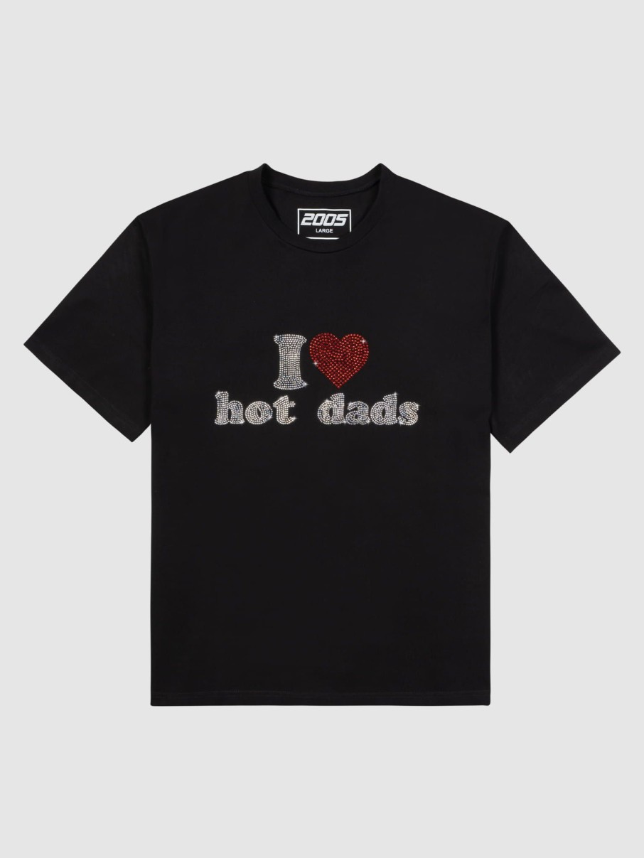 Koszulki 2005 | I <3 Hot Dads Tee (Black)