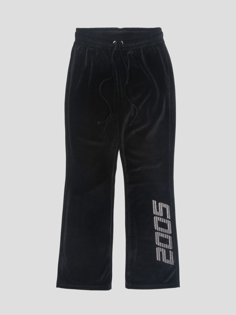 Spodnie 2005 | Velour Sweats (Black)