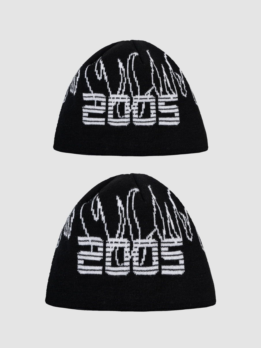 Akcesoria 2005 Czapki Zimowe | Flames Beanie (Black)