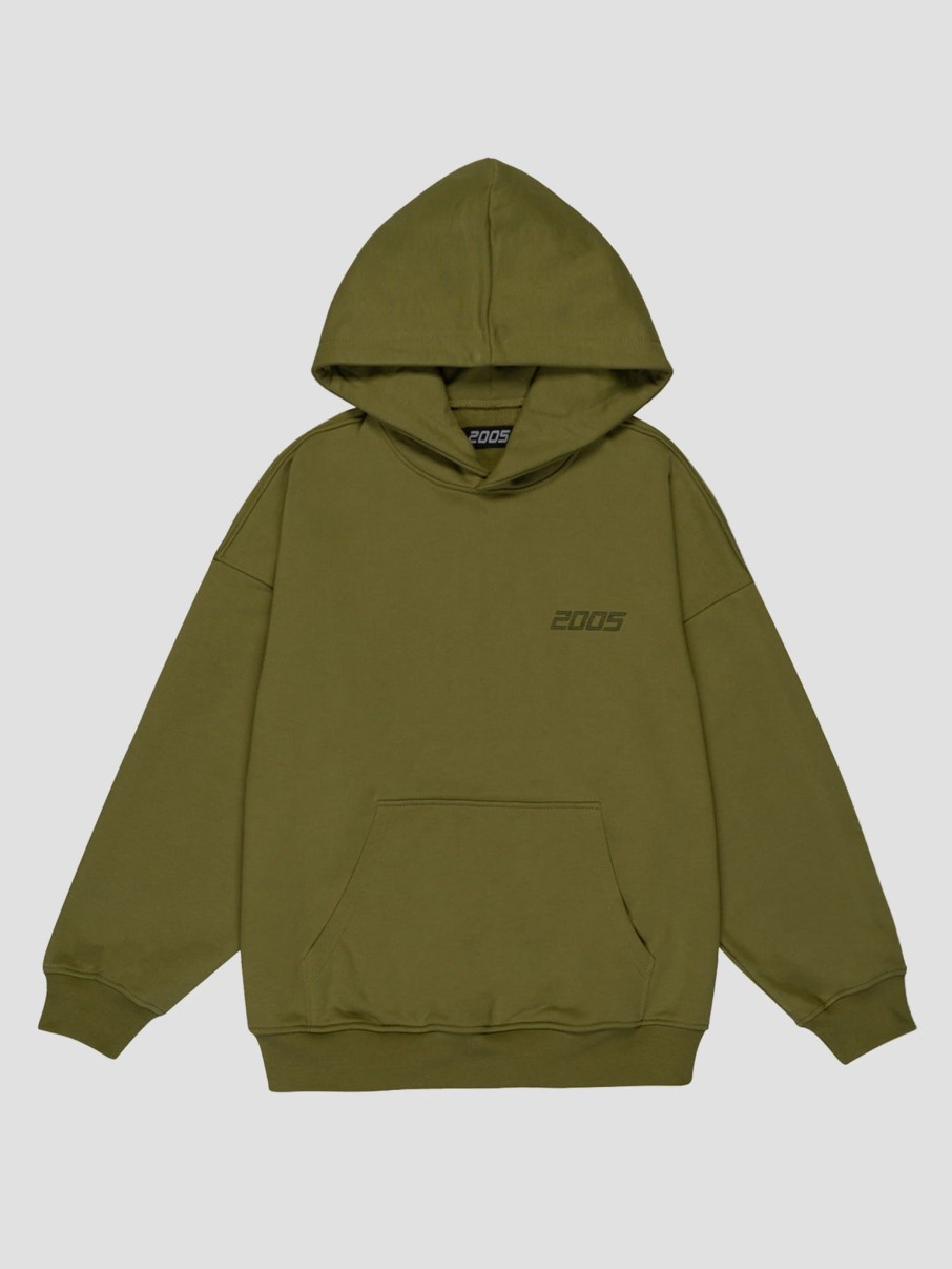 Bluzy 2005 | Basic Hoodie (Khaki)