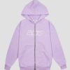 Bluzy 2005 | Signature Zip Hoodie (Light Purple)