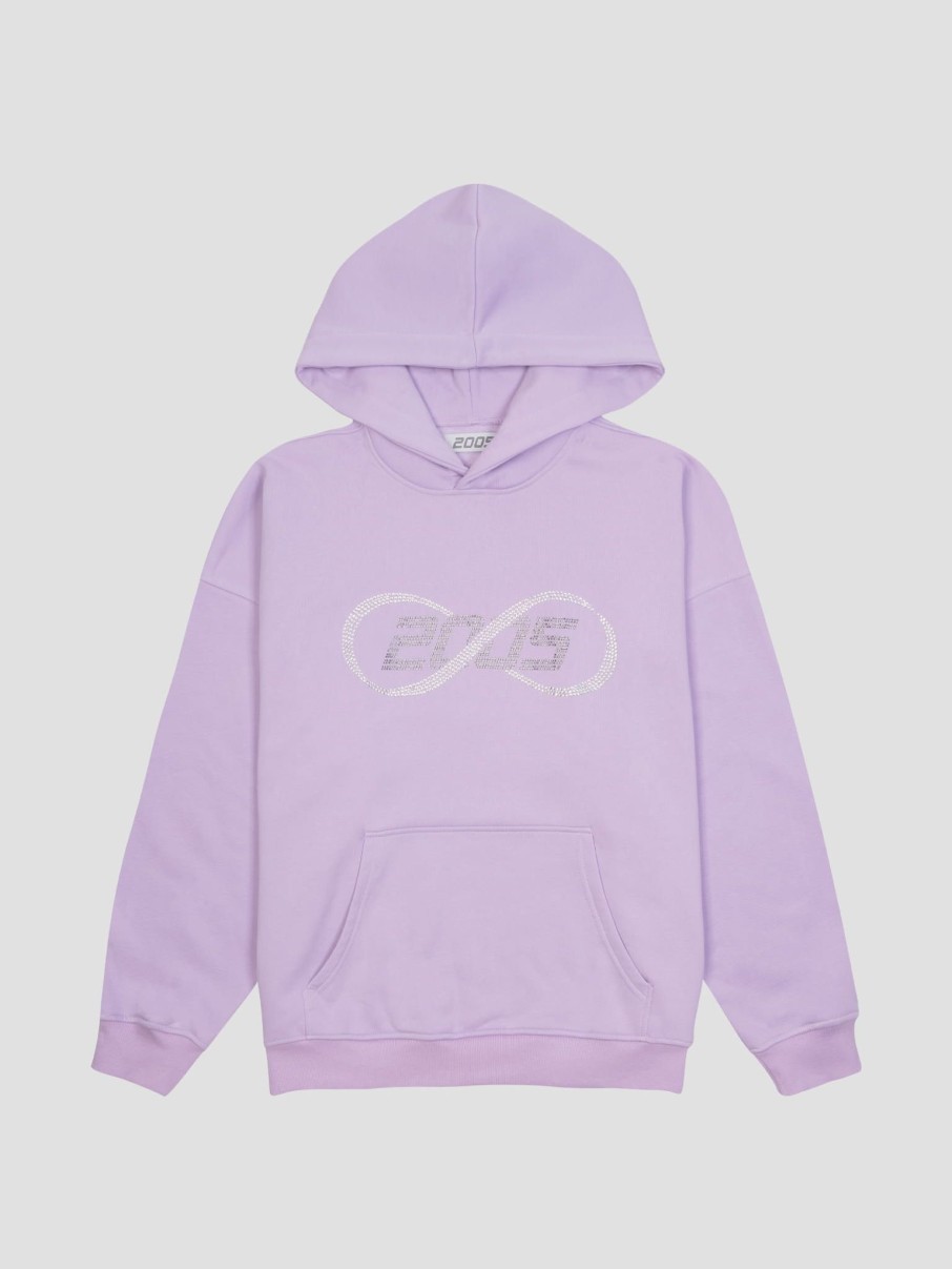 Bluzy 2005 | Forever Hoodie (Light Purple) Size: Xl