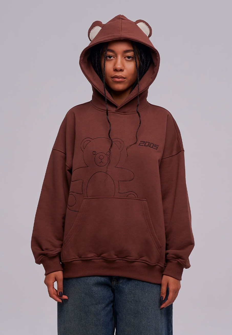 Bluzy 2005 | Toy Hoodie (Brown)