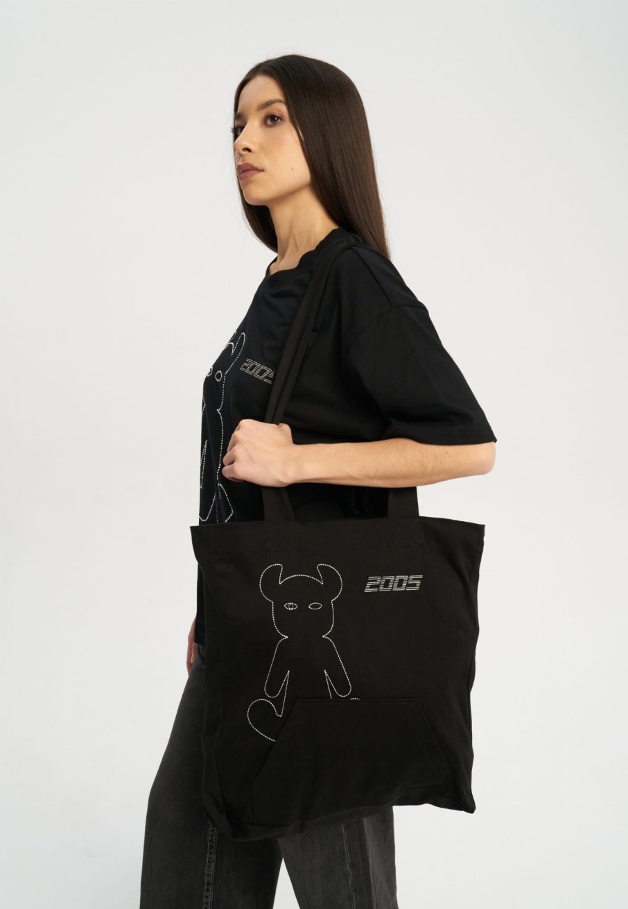 Akcesoria 2005 | Horned Lucy Totebag (Black)