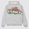 Bluzy 2005 | Graffiti Hoodie (Heather Gray)