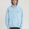 Bluzy 2005 | Horned Lucy Hoodie (Baby Blue)