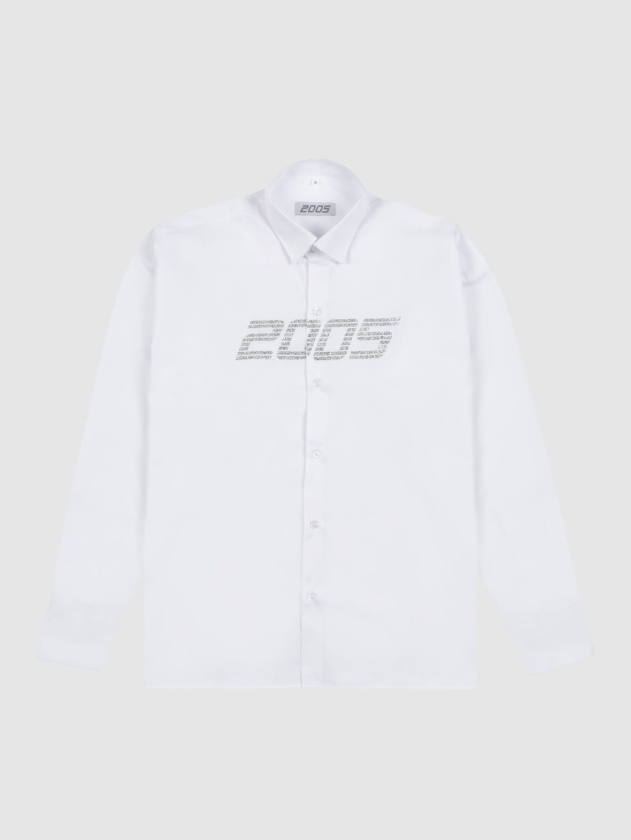 Koszule 2005 | Glittered Shirt (White)