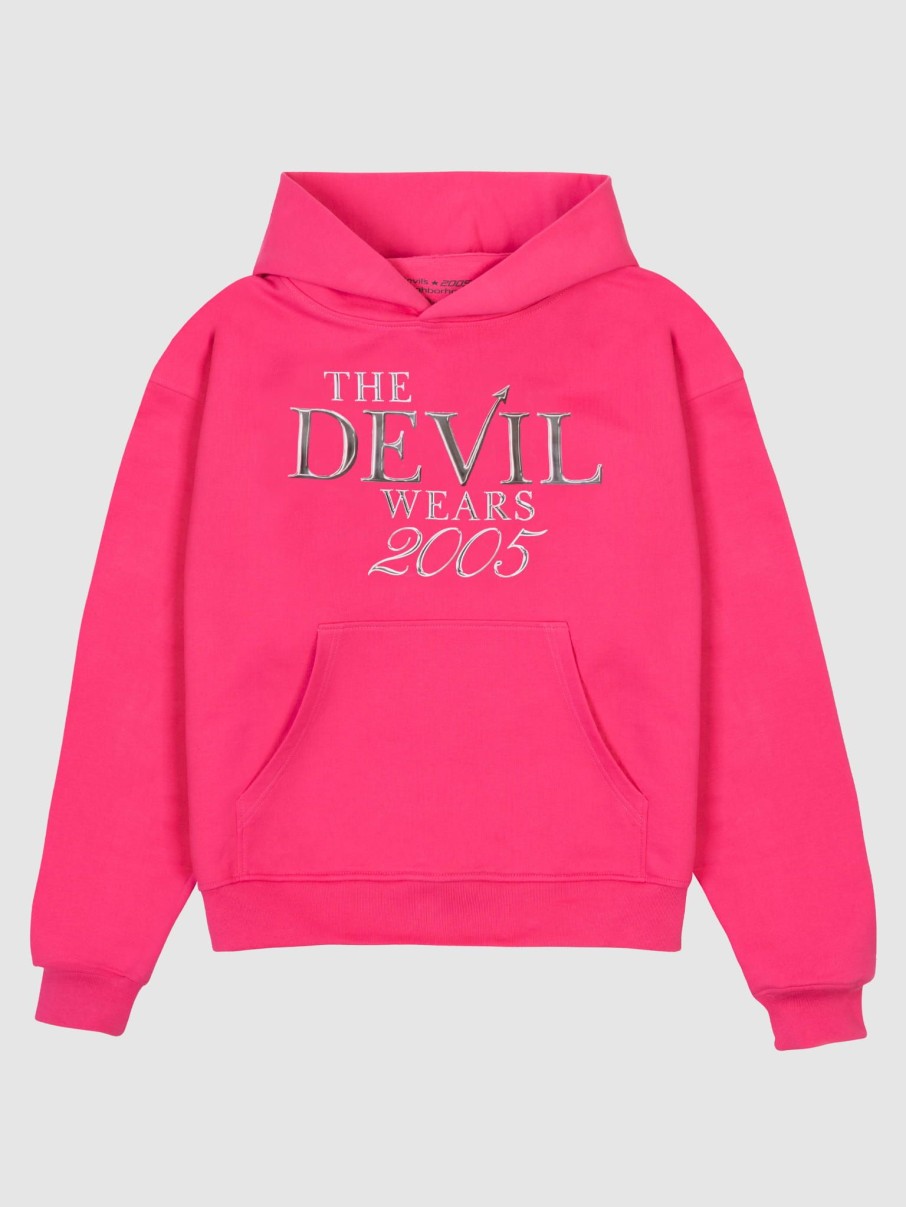 Bluzy 2005 | Devil Wears Hoodie (Pink)