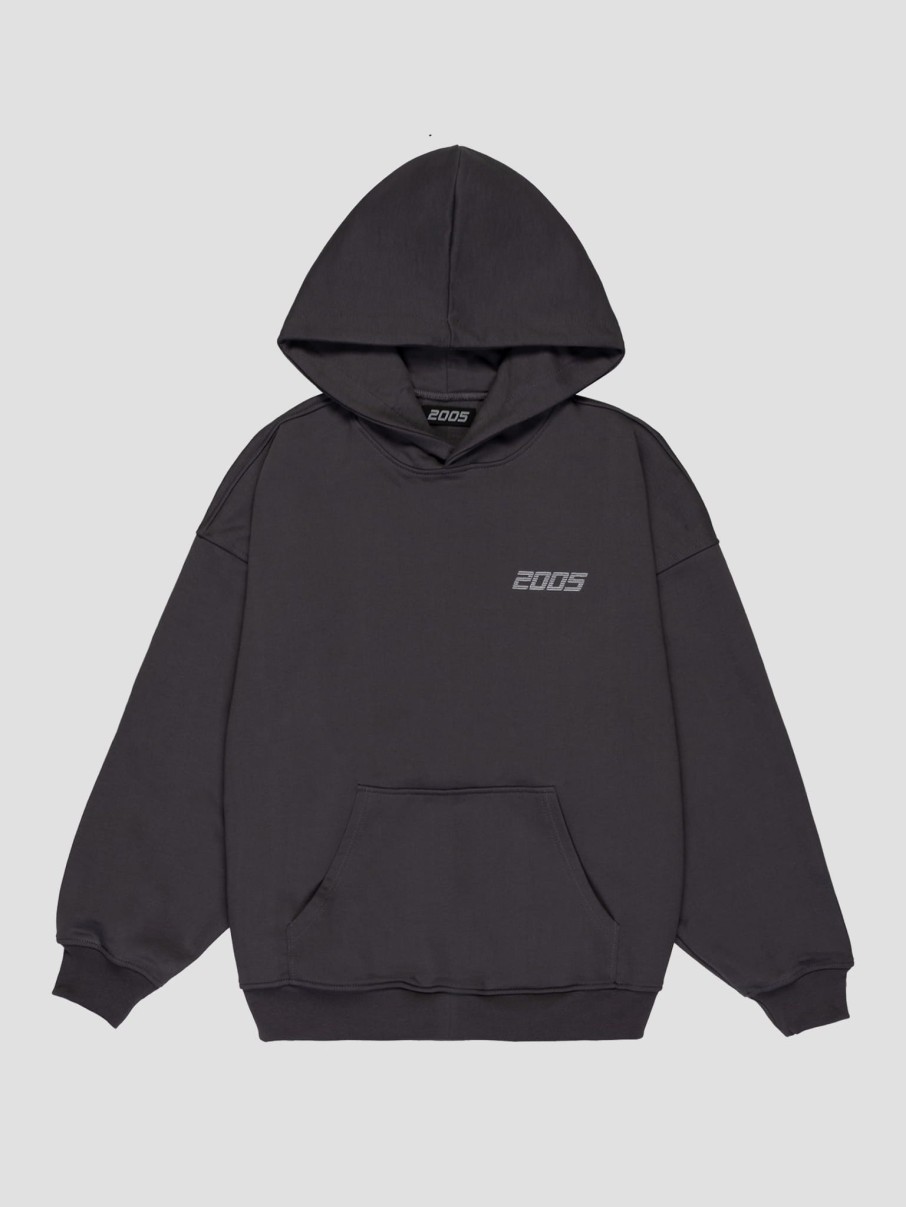 Bluzy 2005 | Basic Hoodie (Graphite)