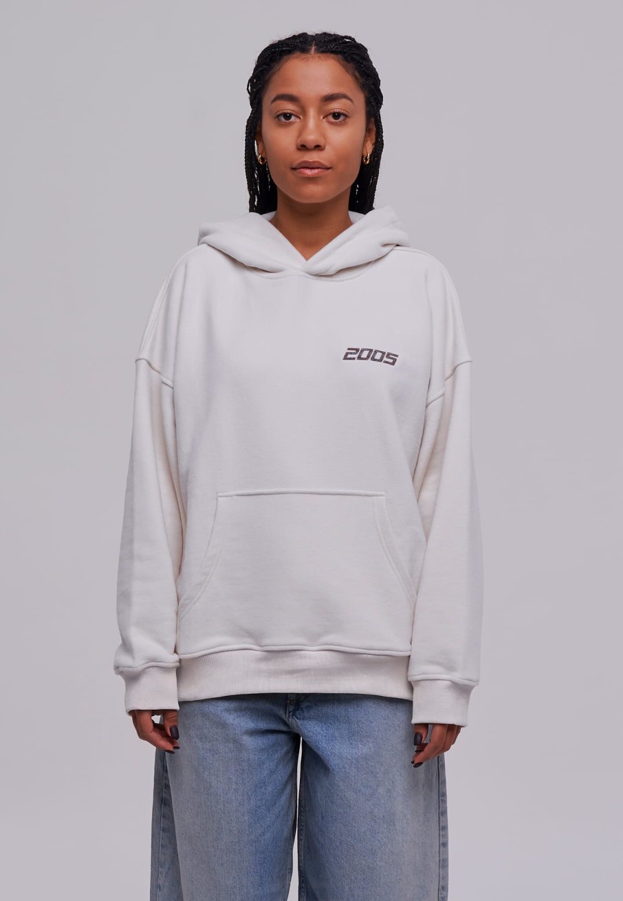 Bluzy 2005 | Basic Hoodie (Ecru)