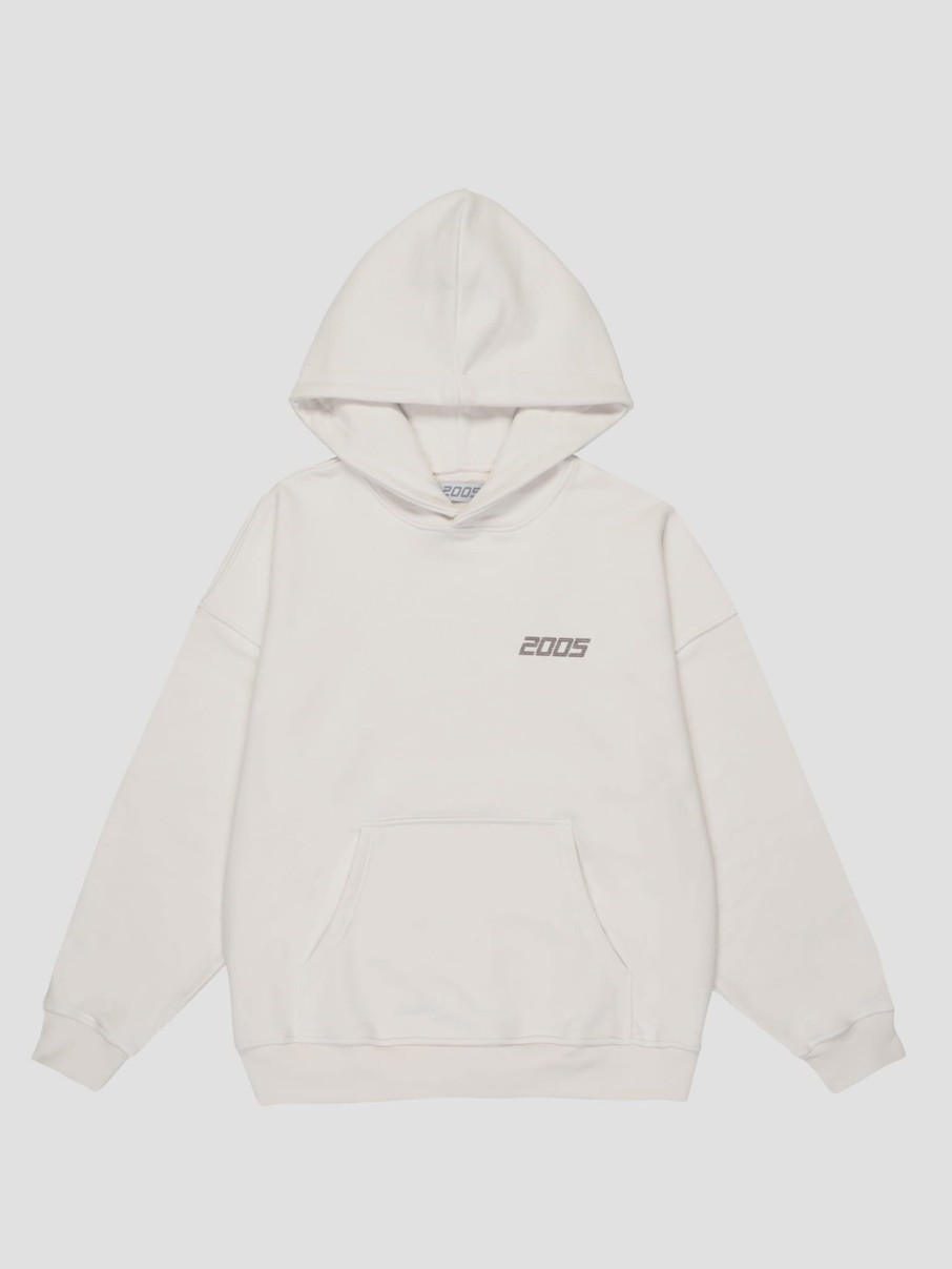 Bluzy 2005 | Basic Hoodie (Ecru)