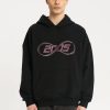 Bluzy 2005 | Forever Hoodie (Black & Pink)