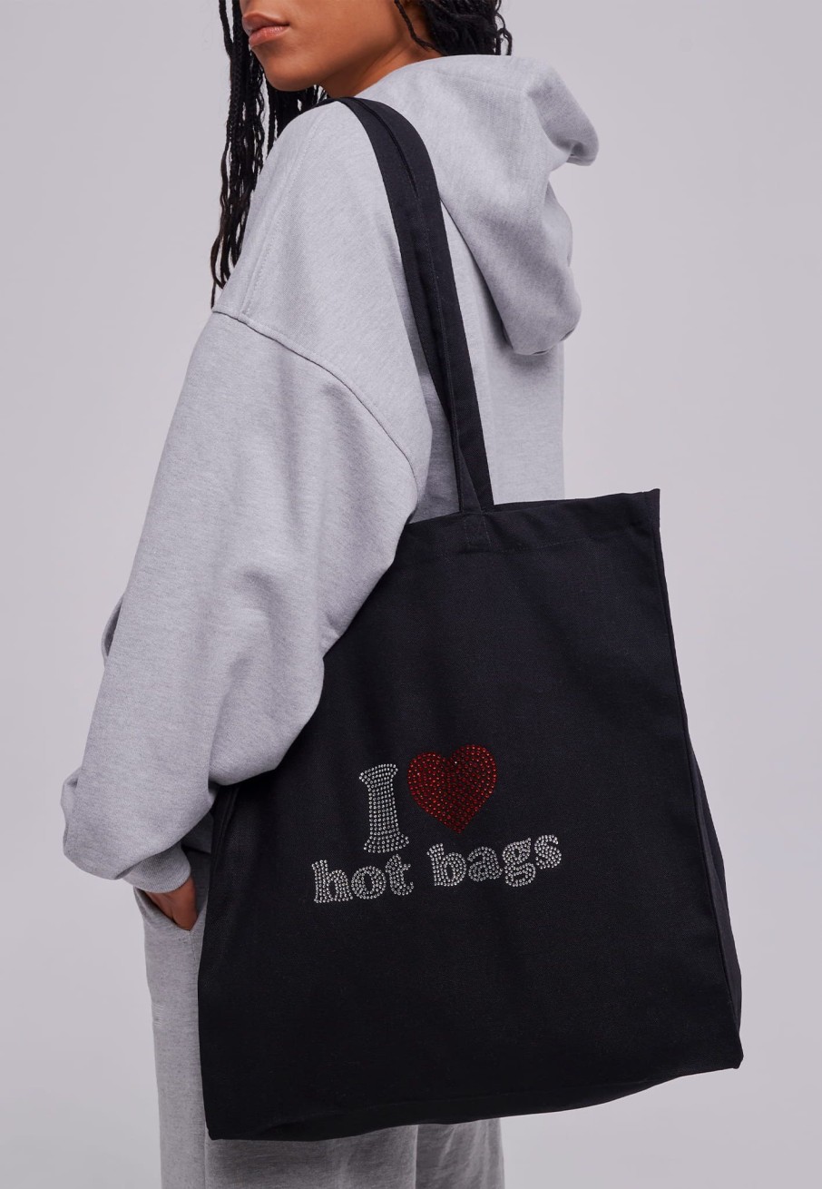 Akcesoria 2005 | I <3 Hot Bags Totebag (Black)