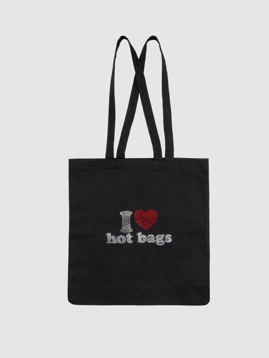 Akcesoria 2005 | I <3 Hot Bags Totebag (Black)