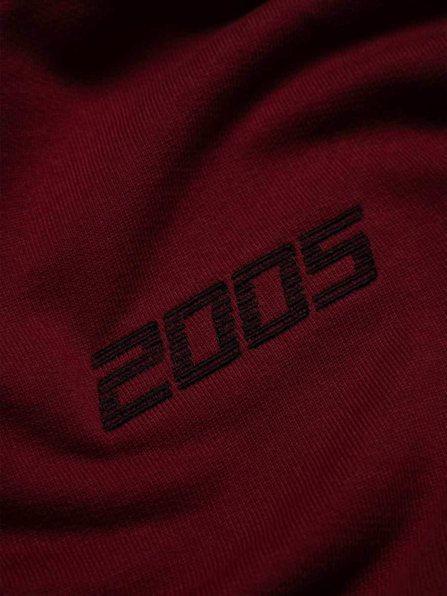 Bluzy 2005 | Basic Hoodie (Claret)