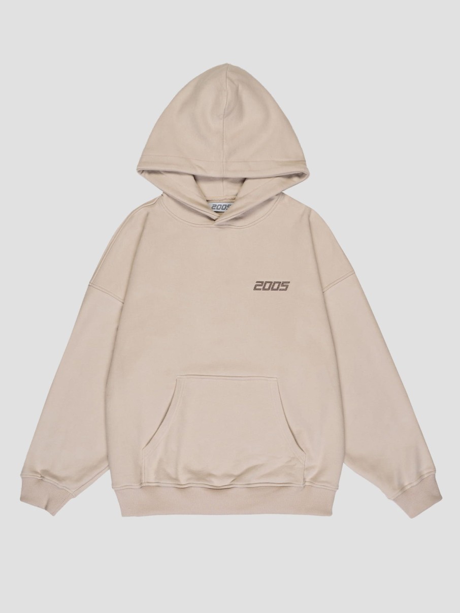 Bluzy 2005 | Basic Hoodie (Beige)