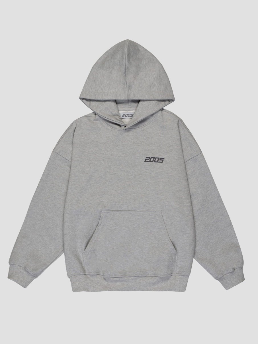 Bluzy 2005 | Basic Hoodie (Heater Gray)